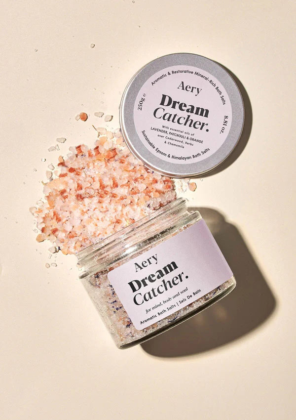 DREAM CATCHER BATH SALTS - LAVENDER PATCHOULI AND ORANGE