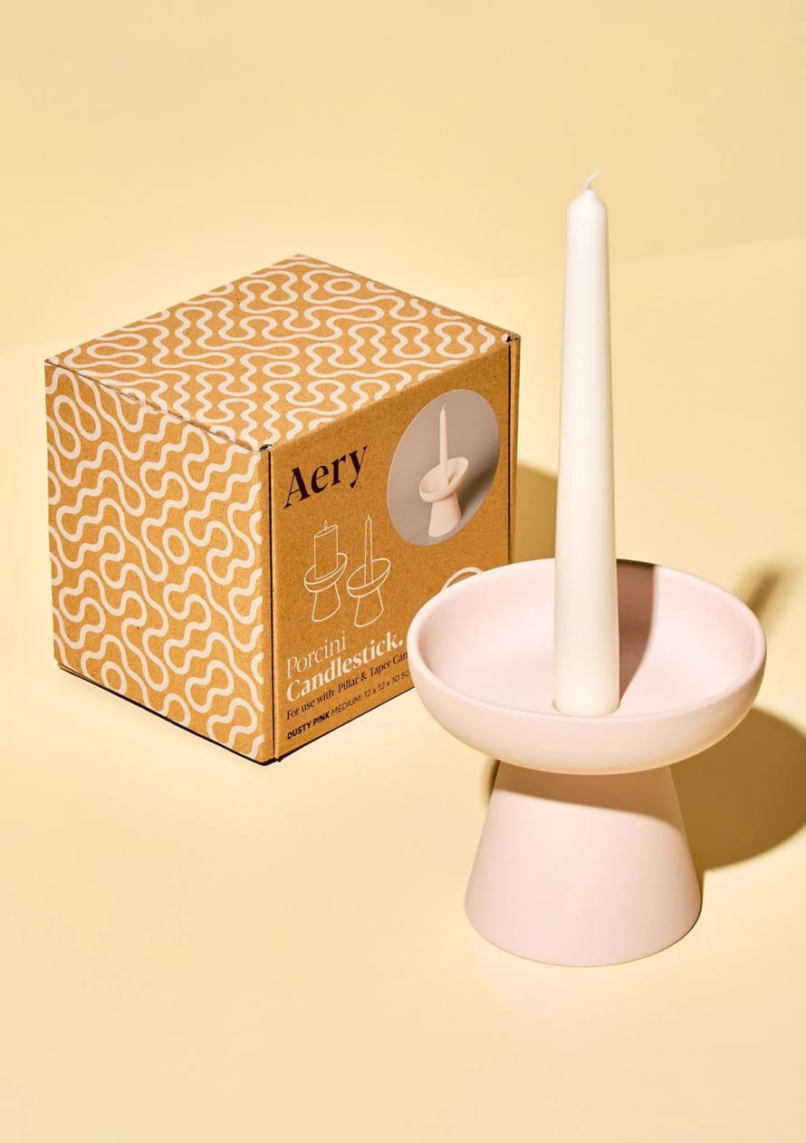 PORCINI CANDLE HOLDER