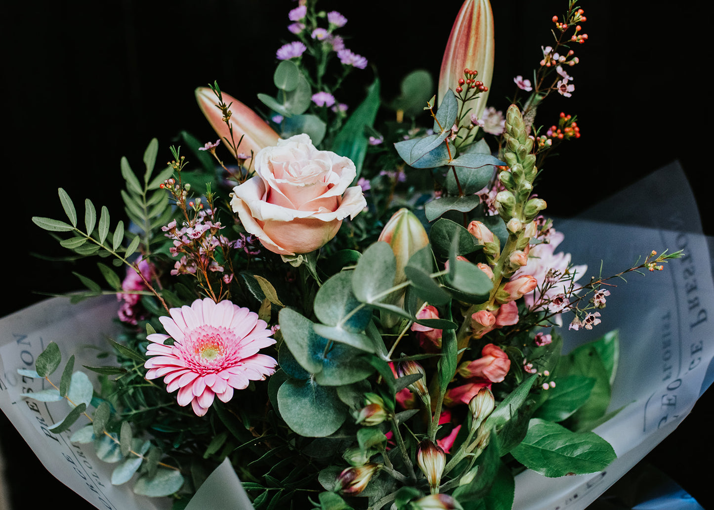 Blush Hand-tied Bouquet