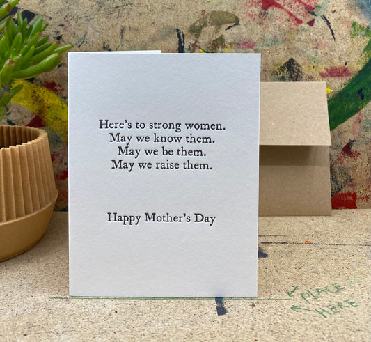 Mother's Day - Strong Women