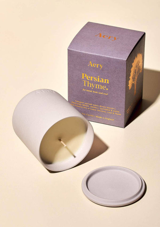 PERSIAN THYME SCENTED CANDLE - NEROLI SAFFRON AND OUDH