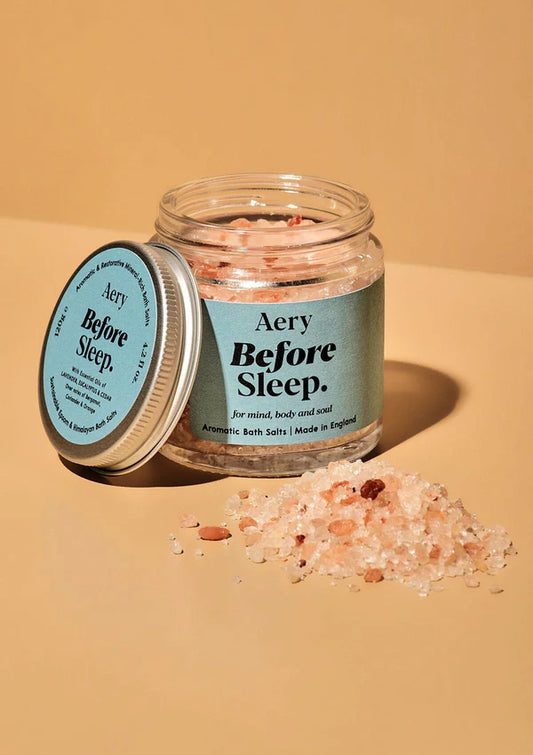BEFORE SLEEP MINI BATH SALTS - LAVENDER EUCALYPTUS AND CEDAR
