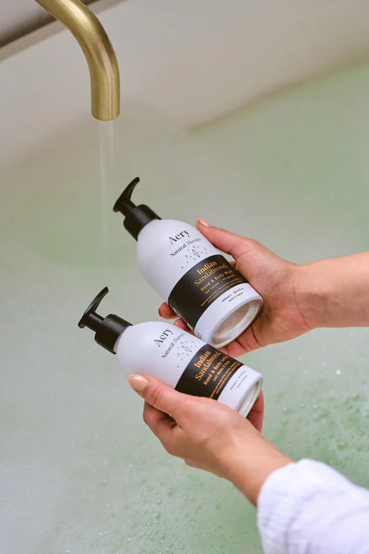 INDIAN SANDALWOOD HAND AND BODY LOTION - PEPPER RASPBERRY AND TONKA