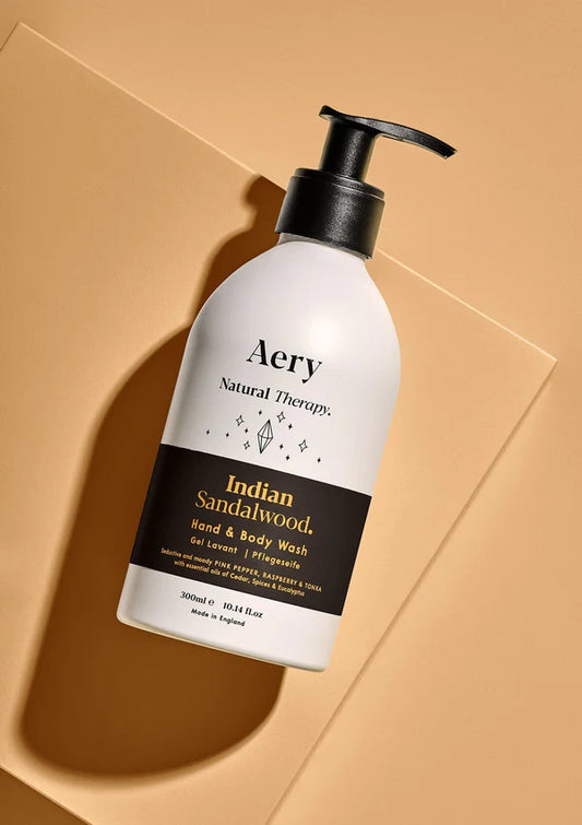 INDIAN SANDALWOOD HAND AND BODY WASH - PEPPER RASPBERRY AND TONKA