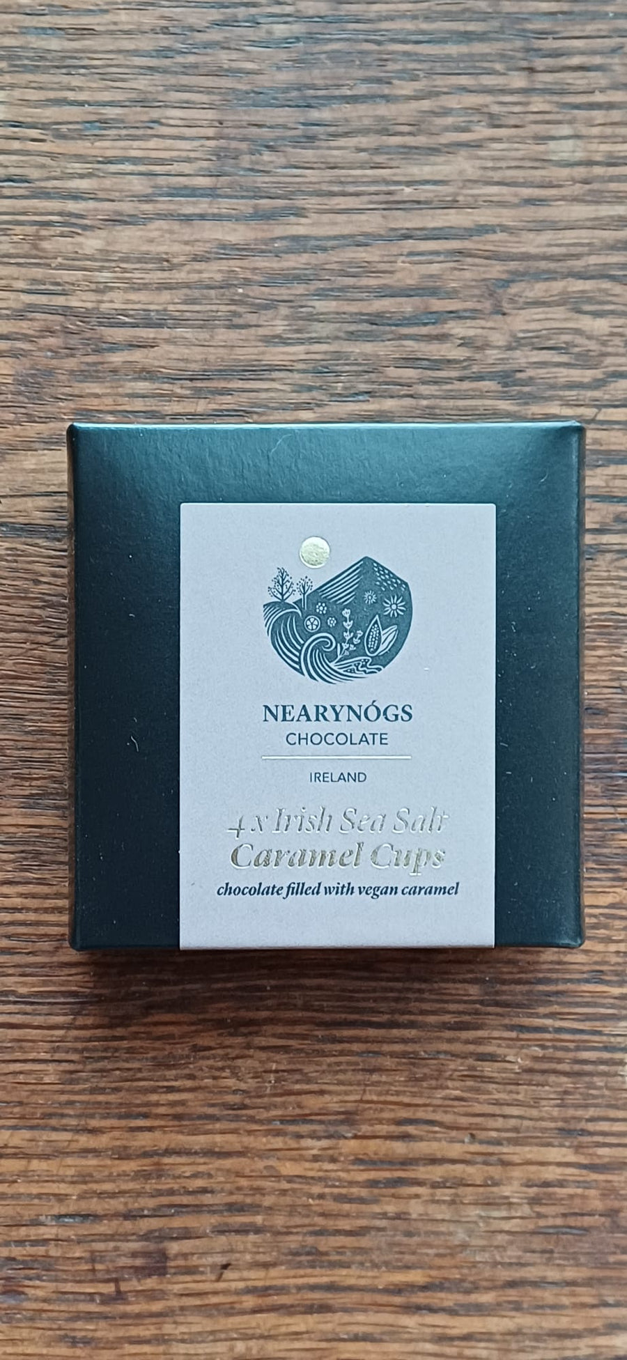 Irish Sea Salt Chocolate Caramel Cups