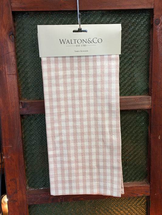 Gingham Table Runner (40x180cm)