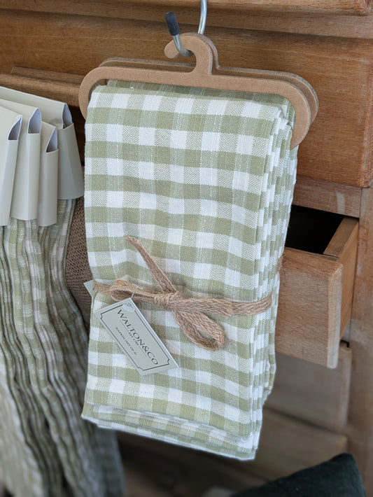 Gingham Napkins