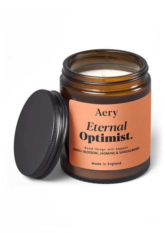 ETERNAL OPTIMIST SCENTED JAR CANDLE - NEROLI BLOSSOM JASMIN AND SANDALWOOD