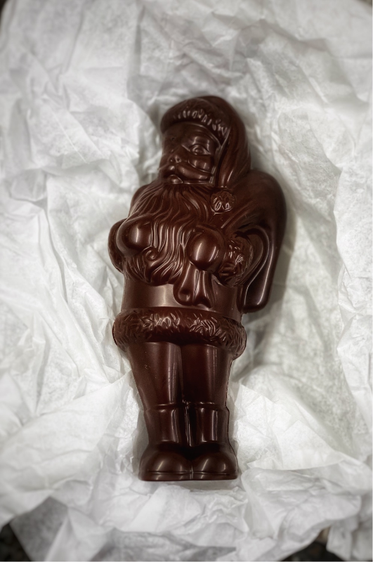 Saint Nick Chocolate Figure