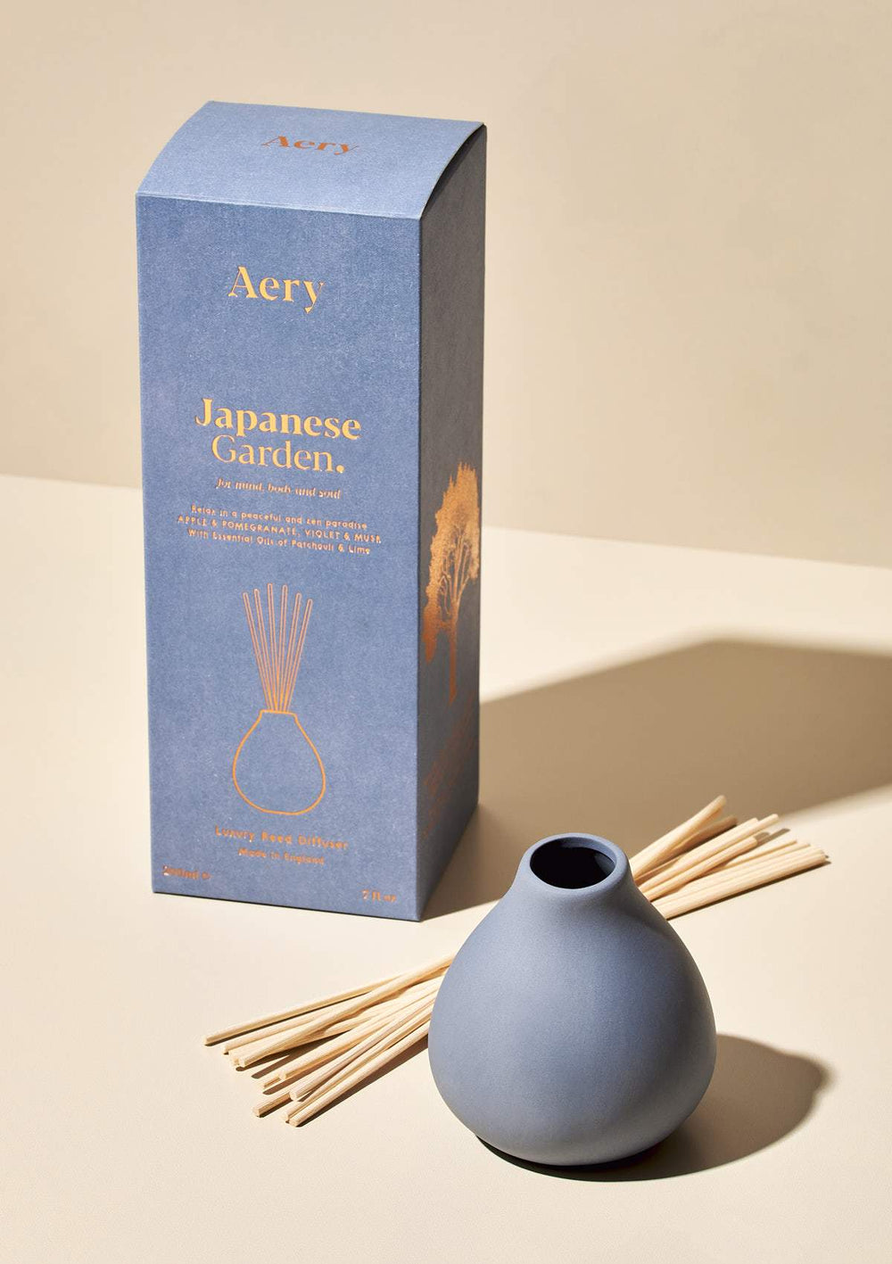 JAPANESE GARDEN REED DIFFUSER - APPLE POMEGRANATE AND MUSK