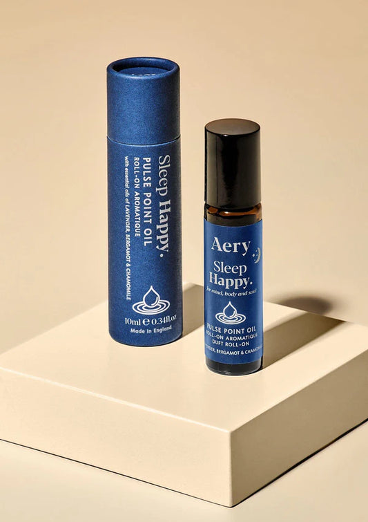 SLEEP HAPPY PULSE POINT ROLL ON - LAVENDER BERGAMOT AND CHAMOMILE
