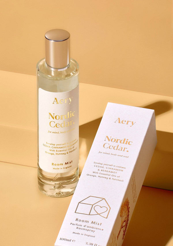 NORDIC CEDAR ROOM MIST - CEDAR CINNAMON AND BERGAMOT