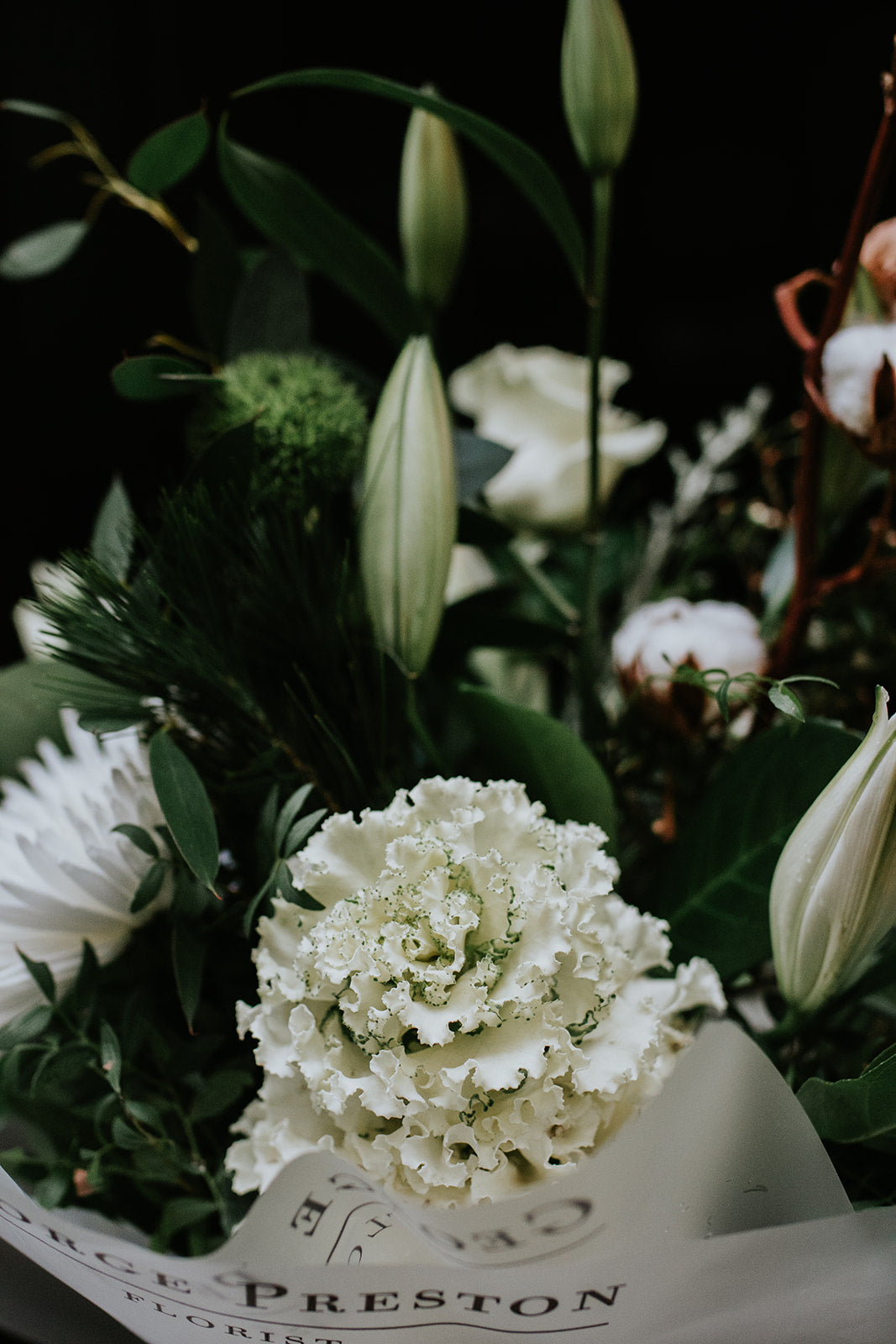Winter Whites Hand-tied Bouquet